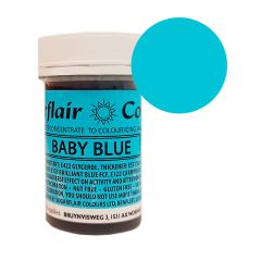 Colorante azul bebé 25 g - Sin gluten - Sugarflair