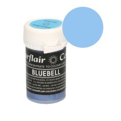 Colorante azul campanilla pastel 25 g - Sin gluten - Sugarflair