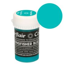 Colorante azul pescador pastel 25 g - Sin gluten - Sugarflair