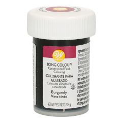 Colorante en gel burdeos o vino tinto 28 gr - Wilton