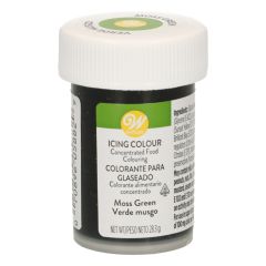 Colorante en gel verde musgo 28 gr - Wilton