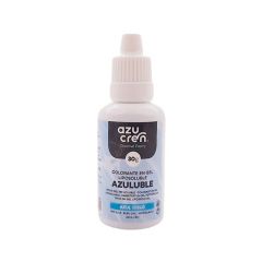Colorante liposoluble gel azul cielo Azuluble 30 g - Sin gluten - Azucren