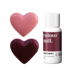 Colorante liposoluble gel borgoña 20 ml - Colour Mill