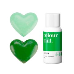 Colorante liposoluble gel verde 20 ml - Colour Mill