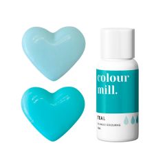 Colorante liposoluble gel azul verdoso 20 ml - Colour Mill