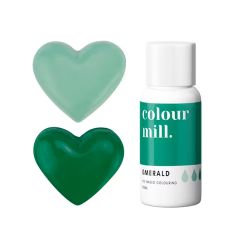 Colorante liposoluble gel verde esmeralda 20 ml - Colour Mill