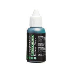 Colorante liposoluble líquido verde acebo 30 ml - Sugarflair