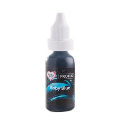 Colorante líquido y para aerógrafo ProFlo azul bebé 19 gr -  Rainbow Dust