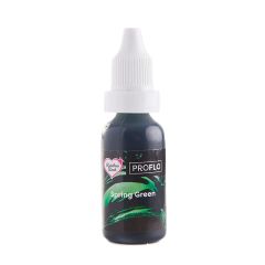 Colorante líquido y para aerógrafo ProFlo verde primavera 19 gr -  Rainbow Dust