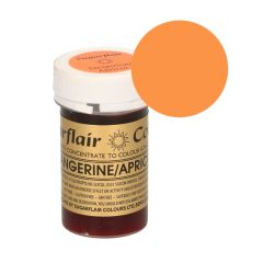 Colorante naranja albaricoque 25 g - Sin gluten - Sugarflair