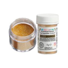Colorante en polvo brillante oro reluciente 4 g - Sugarflair