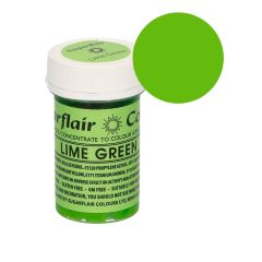 Colorante verde lima 25 g - Sin gluten - Sugarflair