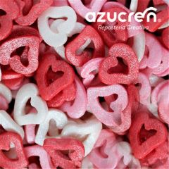 Sprinkles corazones abiertos de azúcar 90 g - Azucren
