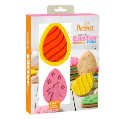 Cortador con 2 marcadores huevo de Pascua - Decora