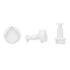 Cortadores bolas de Navidad con expulsor (3) - Wilton