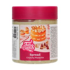 Crema de pistacho y galleta Spread Crunchy Pistachio 250 g - Funcakes