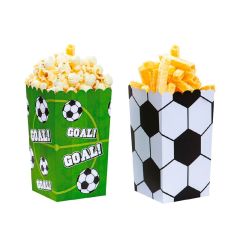 Cubos para palomitas y snacks fútbol (6) - Decora