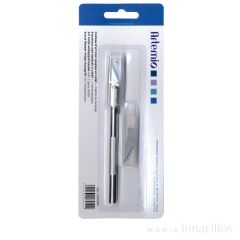 Cúter de precisión con 3 cuchillas - Artemio