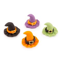 Sombreros de bruja de azúcar (4) - Happy Sprinkles