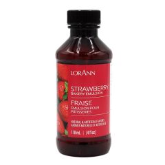 Emulsión de fresa 118 ml - Sin gluten - LorAnn