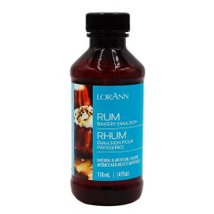 Emulsión de ron 118 ml - Sin gluten - LorAnn