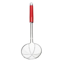 Espumadera roja 38 cm - Acero inoxidable - KitchenAid