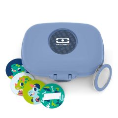 Fiambrera compacta azul infinity 600 ml - Polipropileno (sin BPA) - Monbento