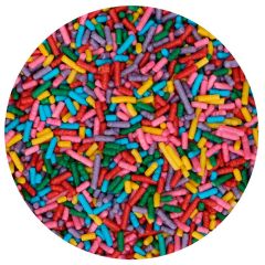 Fideos de azúcar multicolores Jimmies 150 g - Wilton