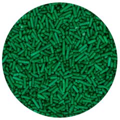Fideos de azúcar verdes Jimmies 150 g - Wilton