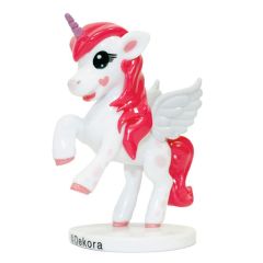 Figura unicornio 8 cm - Dekora