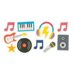 Figuras de azúcar música disco (9) - Sin gluten - Decora