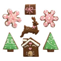 Figuras de azúcar Navidad (42) - Sin gluten - Dekora