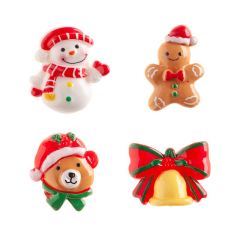 Figurita de Navidad para roscón de Reyes - Dekora