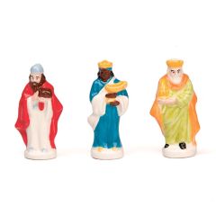 Figurita de Rey Mago para roscón de Reyes - Modelo 3