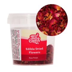 Flores comestibles pétalos de rosas 5 g - Funcakes