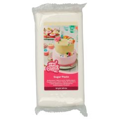 Fondant blanco sabor vainilla 1 kg - Sin gluten - Funcakes