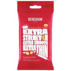 Fondant Icing blanco Extra sabor limón 1 kg - Renshaw