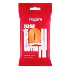 Fondant Icing naranja 250 g - Renshaw