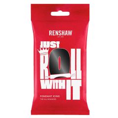 Fondant Icing negro 1 kg - Renshaw