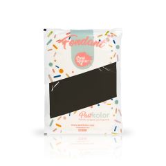 Fondant negro 250 g - Sin gluten - Pastkolor