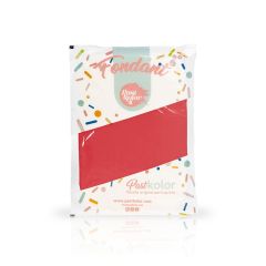 Fondant rojo 250 g - Sin gluten - Pastkolor