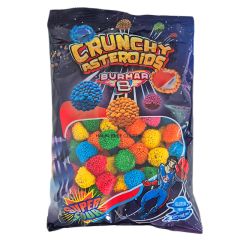 Gominolas de azúcar de colores Crunchy Asteroids 1 kg - Sin gluten - Burmar