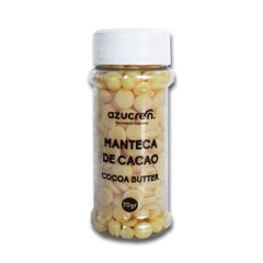 Manteca de cacao en gotas 70 g - Sin gluten - Azucren