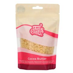 Manteca de cacao en gotas 200 g - Funcakes