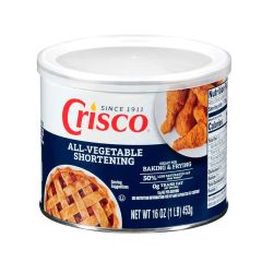 Manteca vegetal 453 g - Sin gluten - Crisco