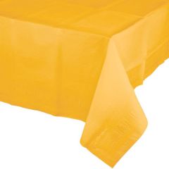 Mantel de papel amarillo 1,20 x 1,80 m - Conver Party