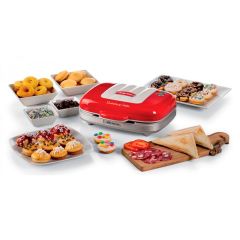 Máquina eléctrica roja donuts, cupcakes y sándwiches Party Time - Ariete