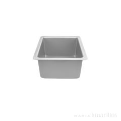 Molde de aluminio profesional cuadrado 15 x 10 cm - Decora