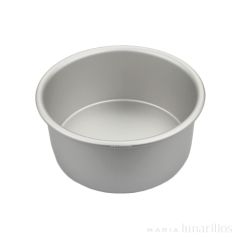 Molde de aluminio profesional redondo 15 x 7,5 cm - Decora