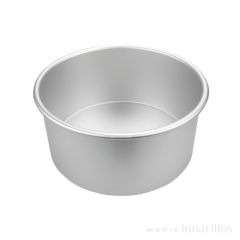 Molde de aluminio profesional redondo 20 x 10 cm - Decora